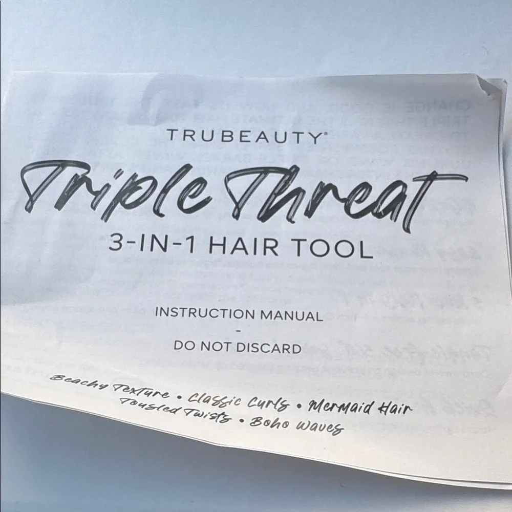 Triple Threat 3-in-1 Hair Tool - Hot Pink